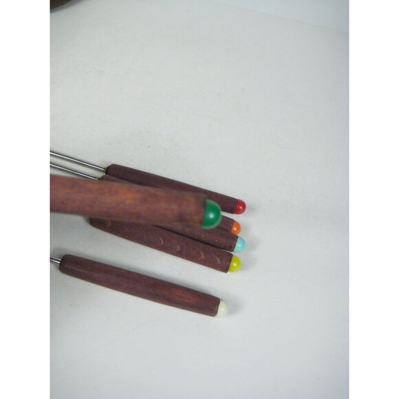 Gailcraft Fondue Set 2 Quart Stainless Steel Fondue Pot Set Vintage 1970 - Picture 9 of 16